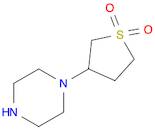 1-(1,1-dioxidotetrahydro-3-thienyl)piperazine