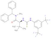 (2S)-(-)-2-{[[[3,5-Bis(tifluoromethyl)phenyl]amino]thioxomethyl]amino}-N-(diphenylmethyl)-N,3,3-trimethylbutanamide