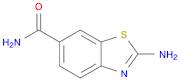 6-Benzothiazolecarboxamide,2-amino-(9CI)