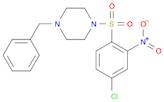 1-(4-Chloro-2-nitrophenyl)sulfonyl-4-benzylpiperazine