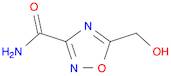 1,2,4-oxadiazole-3-carboxamide, 5-(hydroxymethyl)-