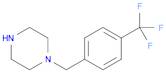 1-{[4-(trifluoromethyl)phenyl]methyl}piperazine