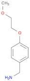 1-[4-(2-Methoxyethoxy)phenyl]methanamine