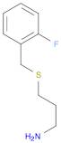 3-((2-Fluorobenzyl)thio)propan-1-amine