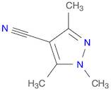 1H-Pyrazole-4-carbonitrile,1,3,5-trimethyl-(9CI)