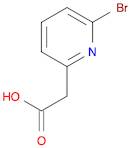 2-(6-bromopyridin-2-yl)acetic acid