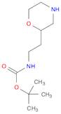 tert-butyl (2-morpholin-2-ylethyl)carbamate