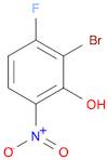 2-Bromo-3-fluoro-6-nitrophenol