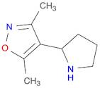 3,5-Dimethyl-4-pyrrolidin-2-ylisoxazole