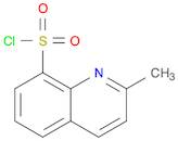 2-Methyl-8-quinoxalinesulfonyl Chloride