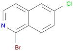 1-BROMO-6-CHLORO-ISOQUINOLINE