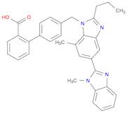 Telmisartan Related Compound B (15 mg) (4'-[(1,7'-dimethyl-2'-propyl-1H,1'H-2,5'-bibenzo[d]imidazol-1'-yl)methyl]biphenyl-2-carboxylic acid)
