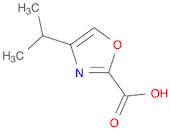 4-Isopropyl-2-oxazolecarboxylic Acid