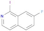 7-Fluoro-1-iodo-2-azanaphthalene