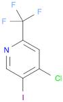 4-Chloro-5-iodo-α,α,α-trifluoro-2-picoline