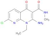2-AMino-7-chloro-1-ethyl-N-Methyl-4-oxo-1,4-dihydro-1,8-naphthyridine-3-carboxaMide
