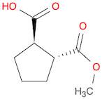 trans-2-(Methoxycarbonyl)cyclopentanecarboxylic acid