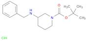 3-BENZYLAMINO-PIPERIDINE-1-CARBOXYLIC ACID TERT-BUTYL ESTER-HCl