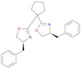(4S,4'S)-2,2'-(Cyclopentane-1,1-diyl)-bis(4-benzyl-4,5-dihydrooxazole)