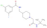 N-((1-(2-(tert-ButylaMino)-2-oxoethyl)piperidin-4-yl)Methyl)-3-chloro-5-fluorobenzaMide