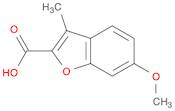 6-methoxy-3-methyl-1-benzofuran-2-carboxylic acid