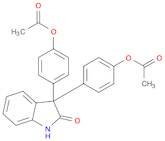 oxyphenisatine di(acetate)