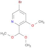 5-bromo-3-(dibromomethyl)-2-methoxypyridine