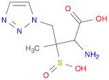 2-aMino-3-Methyl-3-sulfino-4-(1H-1,2,3-triazol-1-yl)butyric acid