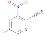 2-cyano-3-nitro-5-fluoropyridine