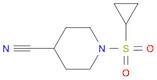 1-(Cyclopropylsulfonyl)-4-piperidinecarbonitrile