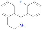 1-(2'-FLUORO)PHENYL-1,2,3,4-TETRAHYDRO-ISOQUINOLINE