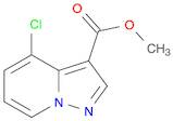 4-Chloro-Methyl pyrazolo[1,5-a]pyridine-3-carboxylate