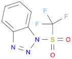 1-(Trifluoromethanesulfonyl)-1H-benzotriazole