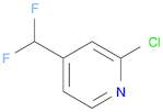 2-CHLORO-4-(DIFLUOROMETHYL)PYRIDINE