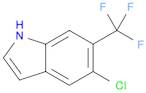5-chloro-6-(trifluoromethyl)-1H-indole