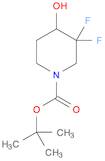 1-Piperidinecarboxylic acid, 3,3-difluoro-4-hydroxy-, 1,1-diMethylethyl ester