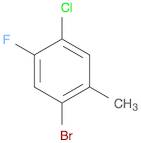 1-Bromo-4-chloro-5-fluoro-2-methylbenzene
