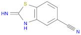 5-Benzothiazolecarbonitrile,2-amino-(9CI)