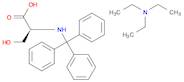 L-Serine, N-(triphenylMethyl)-, coMpd. with N,N-diethylethanaMine (1