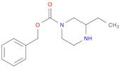 3-Ethylpiperazine, N1-CBZ protected