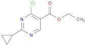 ethyl 4-chloro-2-cyclopropylpyrimidine-5-carboxylate