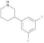 3-(3,5-difluorophenyl)piperidine