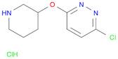 3-Chloro-6-(piperidin-3-yloxy)pyridazine hydrochloride