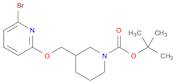 3-(6-BroMo-pyridin-2-yloxyMethyl)-piperidine-1-carboxylic acid tert-butyl ester, 98+% C16H23BrN2O3, MW