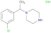 1-(1-(3-Chlorophenyl)ethyl)piperazine hydrochloride