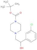 4-[2-(3-Chloro-phenyl)-2-hydroxy-ethyl]-piperazine-1-carboxylic acid tert-butyl ester