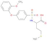 N-[4-(2-Methoxyphenoxy)phenylsulfonyl]-S-MethylhoMocysteine
