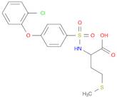 N-[4-(2-Chlorophenoxy)phenylsulfonyl]-S-MethylhoMocysteine