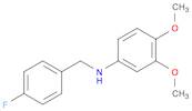 3,4-DiMethoxy-N-(4-fluorobenzyl)aniline
