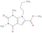 methyl 7-butyl-1,3-dimethyl-2,4-dioxo-2,3,4,7-tetrahydro-1H-pyrrolo[2,3-d]pyrimidine-6-carboxylate